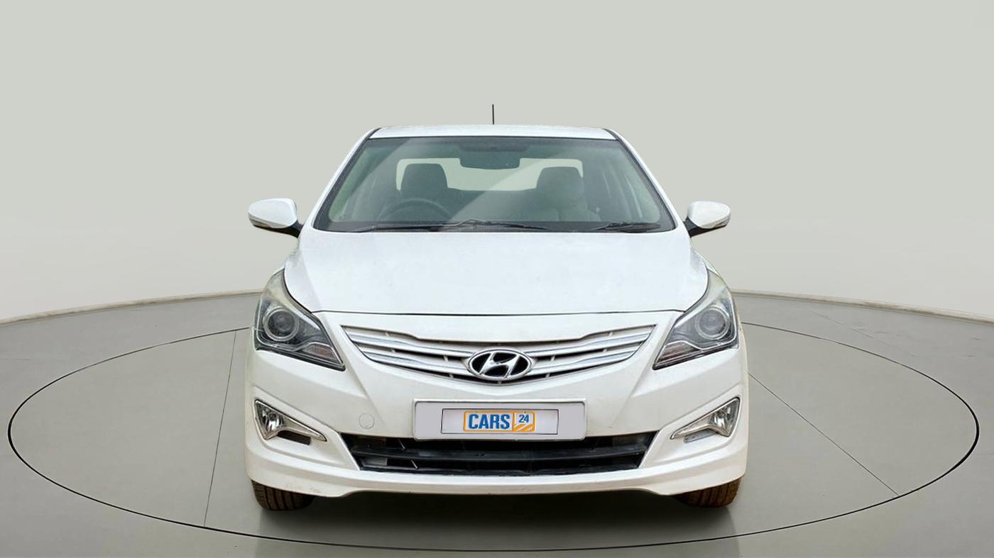 2015 Hyundai Verna FLUIDIC 4S 1.6 VTVT S(O), CNG, Manual, 94,782 km, Front