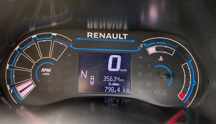 2020 Renault TRIBER RXT AMT, Petrol, Automatic, 35,604 km, Odometer Image