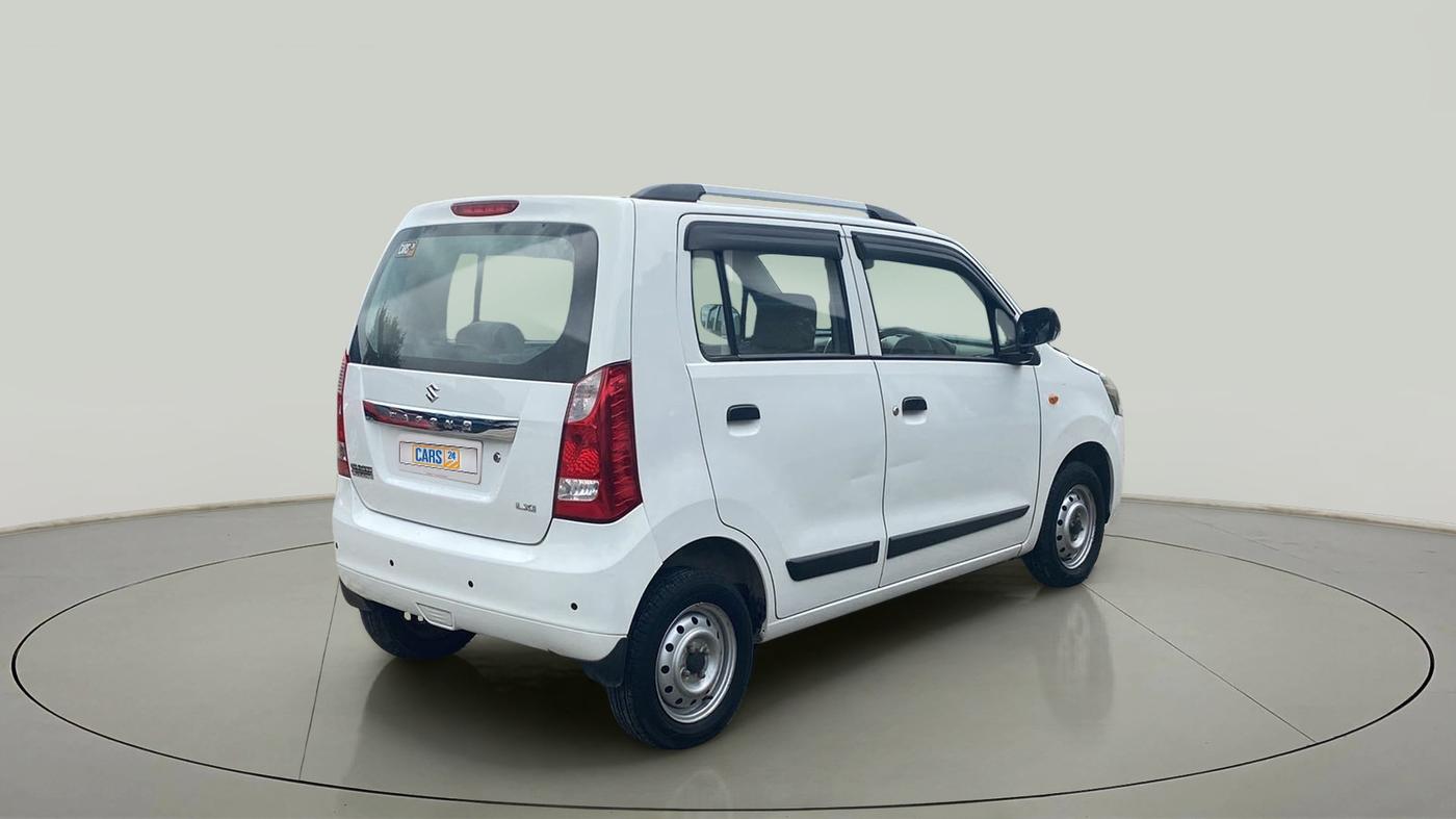 2015 Maruti Wagon R 1.0 LXI CNG, CNG, Manual, 74,036 km, Right Back Diagonal