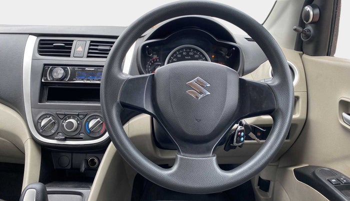 2015 Maruti Celerio VXI AMT, Petrol, Automatic, 33,709 km, Steering Wheel Close Up