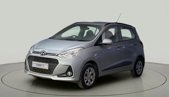 2018 Hyundai Grand i10 SPORTZ 1.2 KAPPA VTVT, Petrol, Manual, 10,212 km, Left Front Diagonal