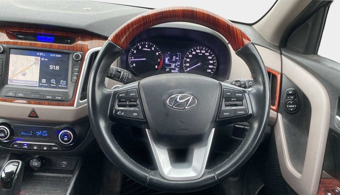 2019 Hyundai Creta SX AT 1.6 PETROL, Petrol, Automatic, 38,554 km, Steering Wheel Close Up