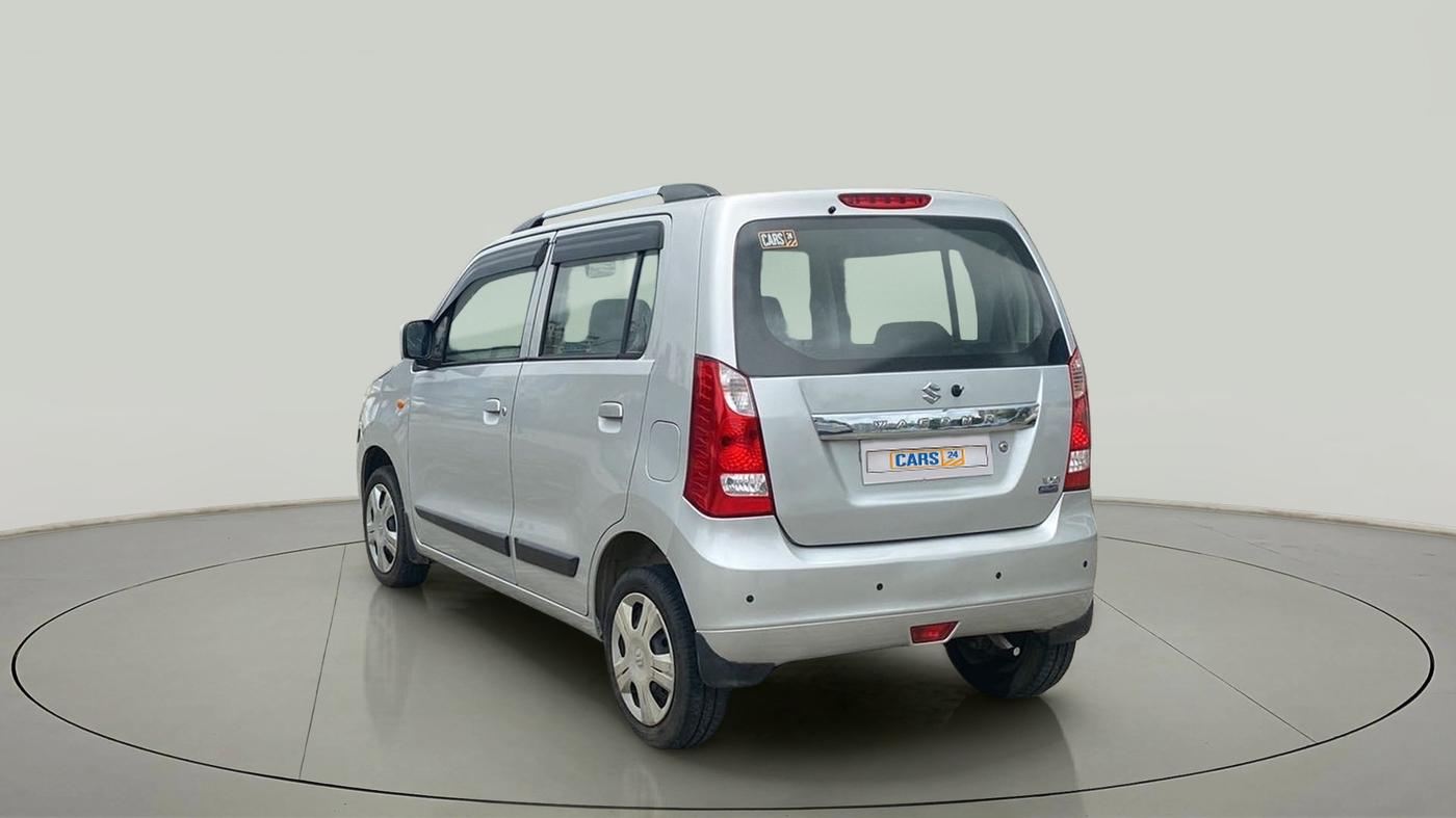 2016 Maruti Wagon R 1.0 VXI AMT, Petrol, Automatic, 63,001 km, Left Back Diagonal