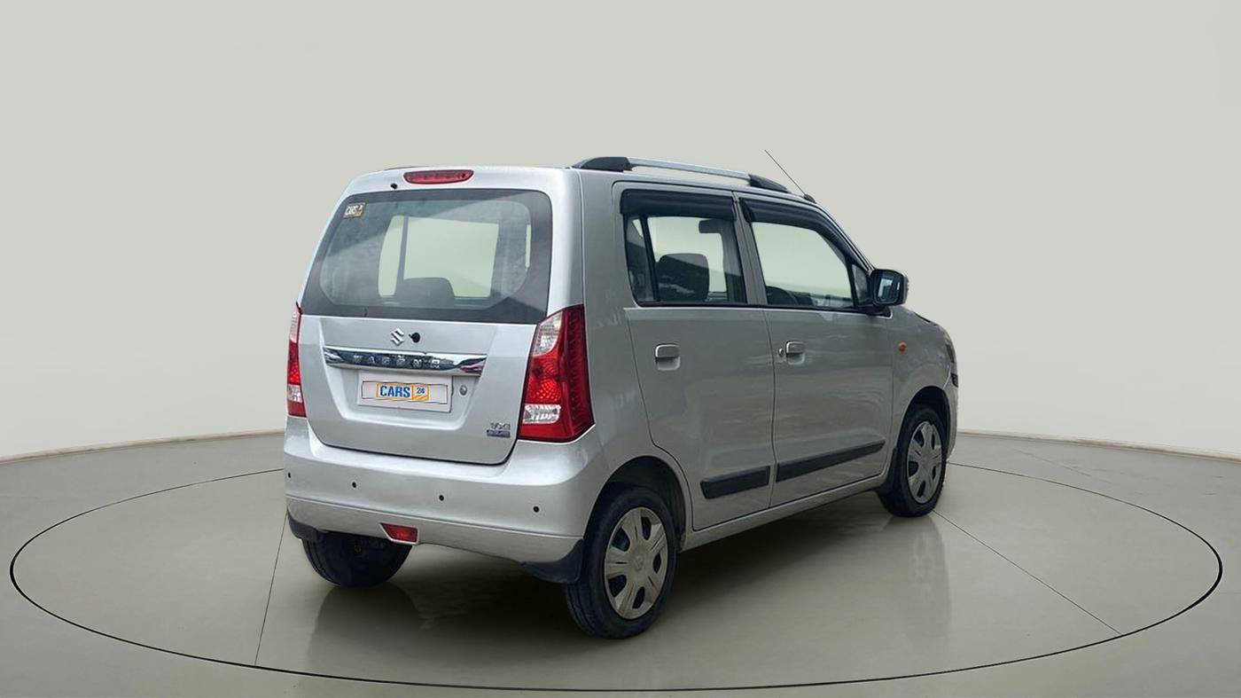 2016 Maruti Wagon R 1.0 VXI AMT, Petrol, Automatic, 63,001 km, Right Back Diagonal