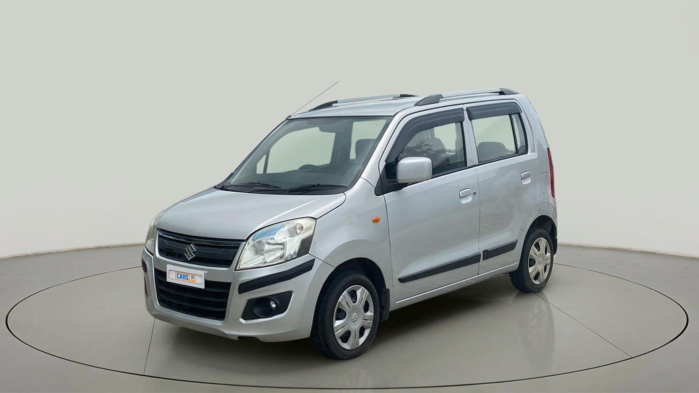 2016 Maruti Wagon R 1.0 VXI AMT, Petrol, Automatic, 63,001 km, Left Front Diagonal