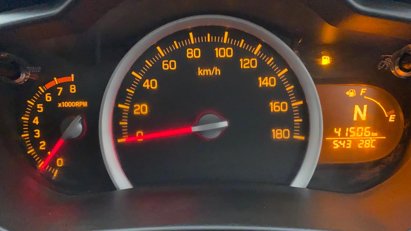 2017 Maruti Celerio VXI AMT (O), Petrol, Automatic, 41,506 km, Odometer Image