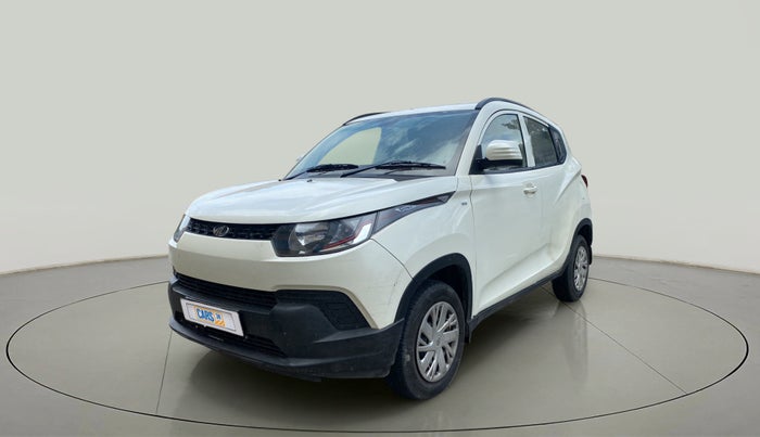 2017 Mahindra Kuv100 K4 6 STR, Petrol, Manual, 37,376 km, Left Front Diagonal