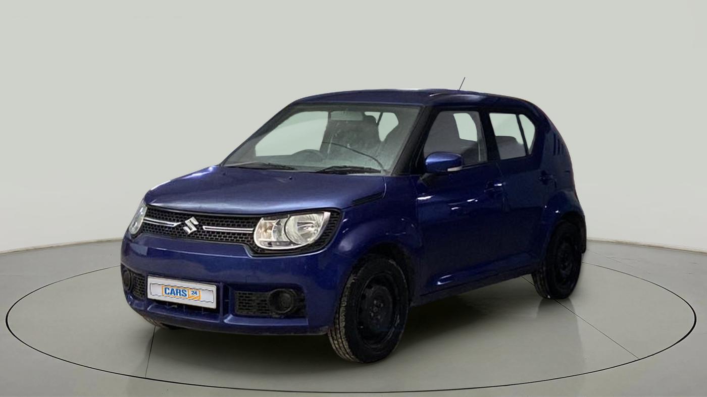 2017 Maruti IGNIS DELTA 1.2 AMT, Petrol, Automatic, 69,366 km, Left Front Diagonal