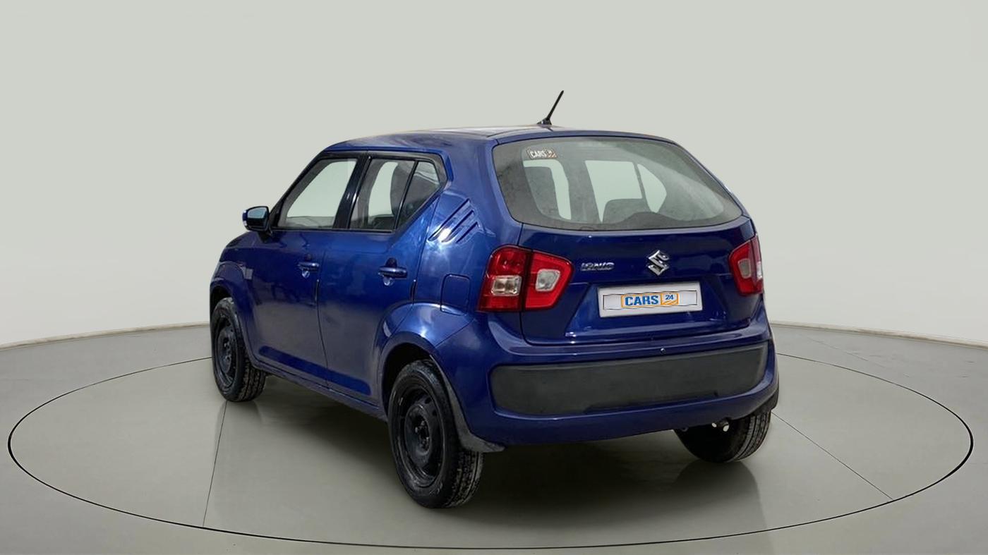 2017 Maruti IGNIS DELTA 1.2 AMT, Petrol, Automatic, 69,366 km, Left Back Diagonal