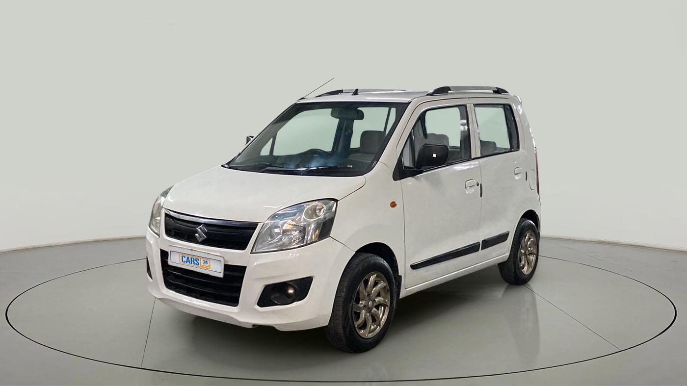 2013 Maruti Wagon R 1.0 VXI, Petrol, Manual, 87,679 km, Left Front Diagonal