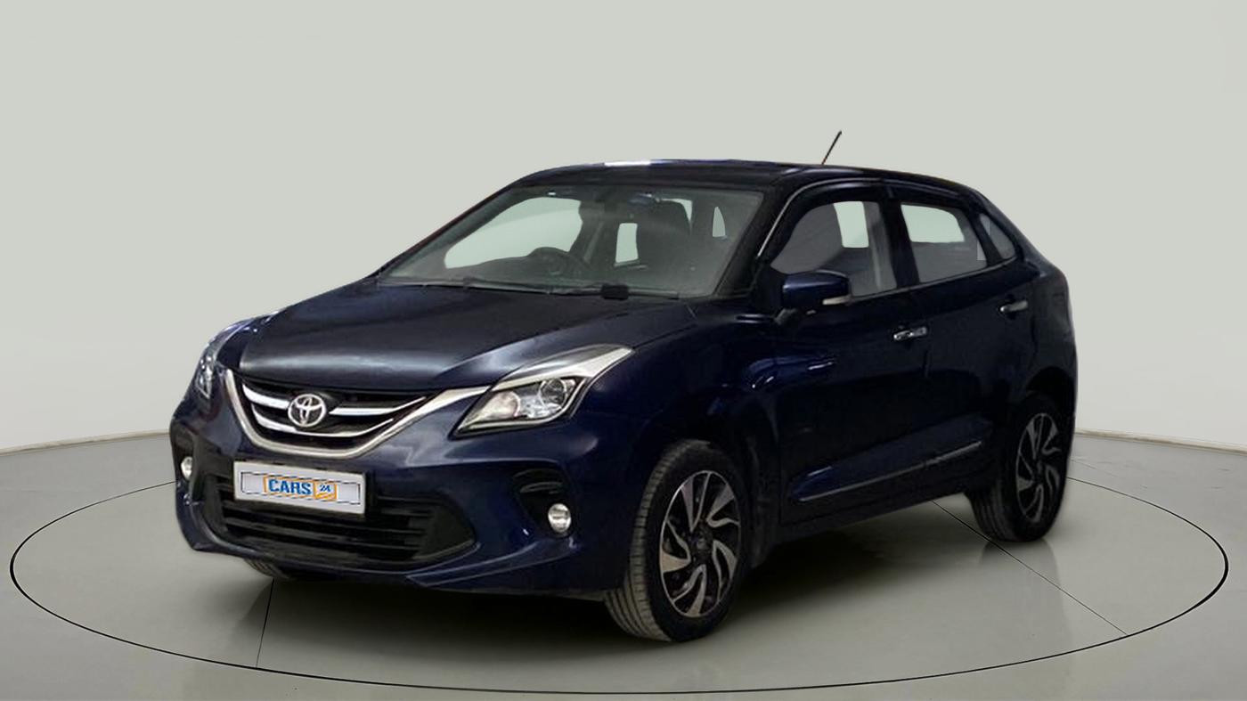 2019 Toyota Glanza G, Petrol, Manual, 78,657 km, Left Front Diagonal
