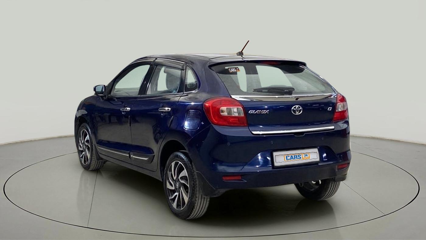 2019 Toyota Glanza G, Petrol, Manual, 78,657 km, Left Back Diagonal
