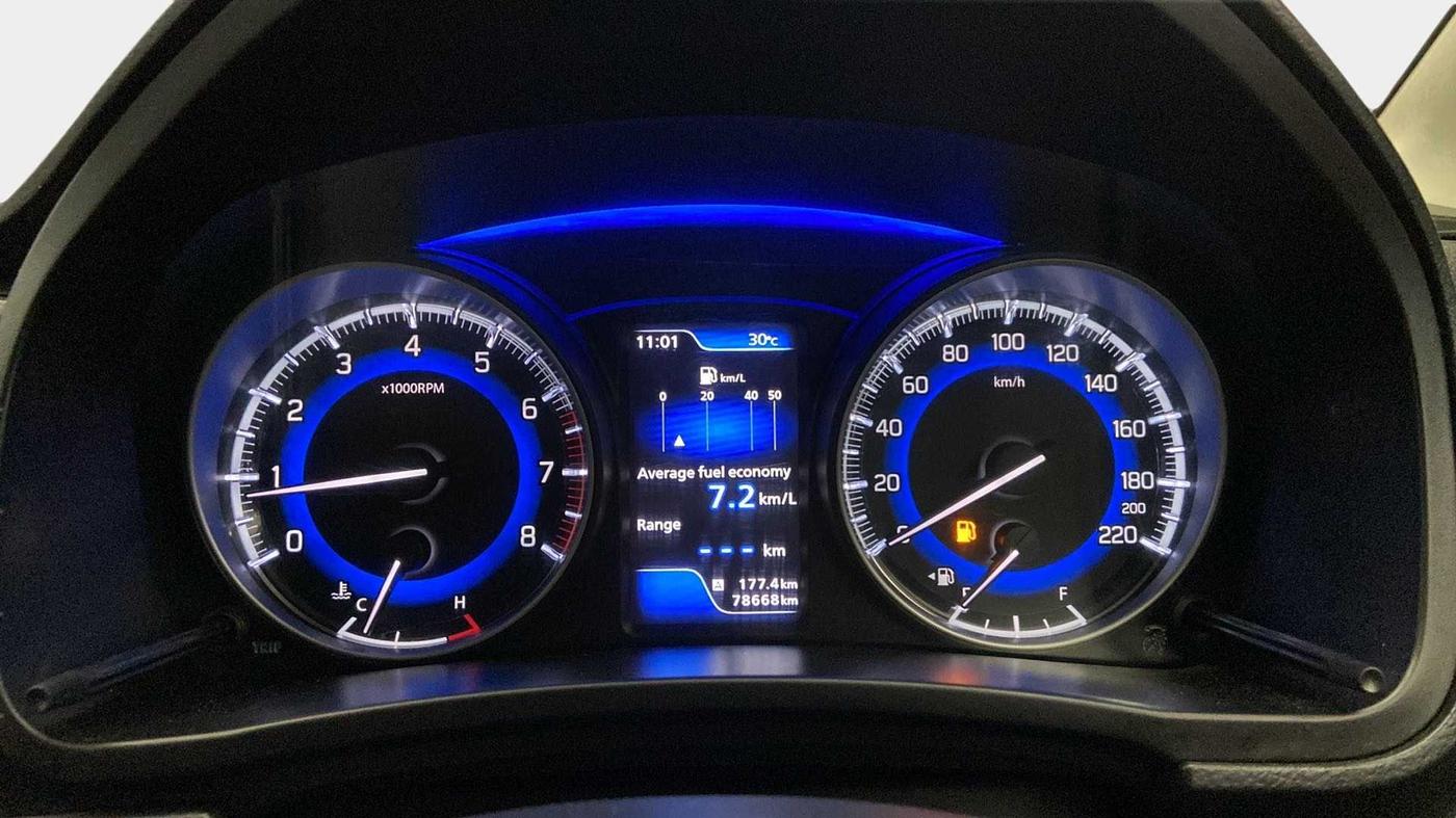 2019 Toyota Glanza G, Petrol, Manual, 78,657 km, Odometer Image