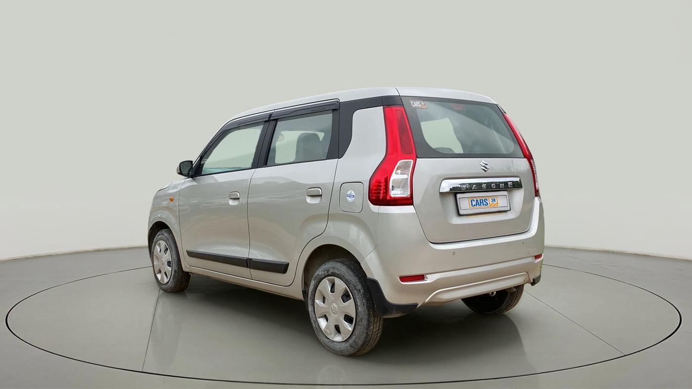 2020 Maruti New Wagon-R VXI 1.2 AMT, Petrol, Automatic, 50,380 km, Left Back Diagonal