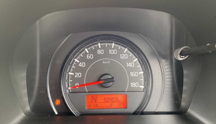 2020 Maruti New Wagon-R VXI 1.2 AMT, Petrol, Automatic, 50,380 km, Odometer Image