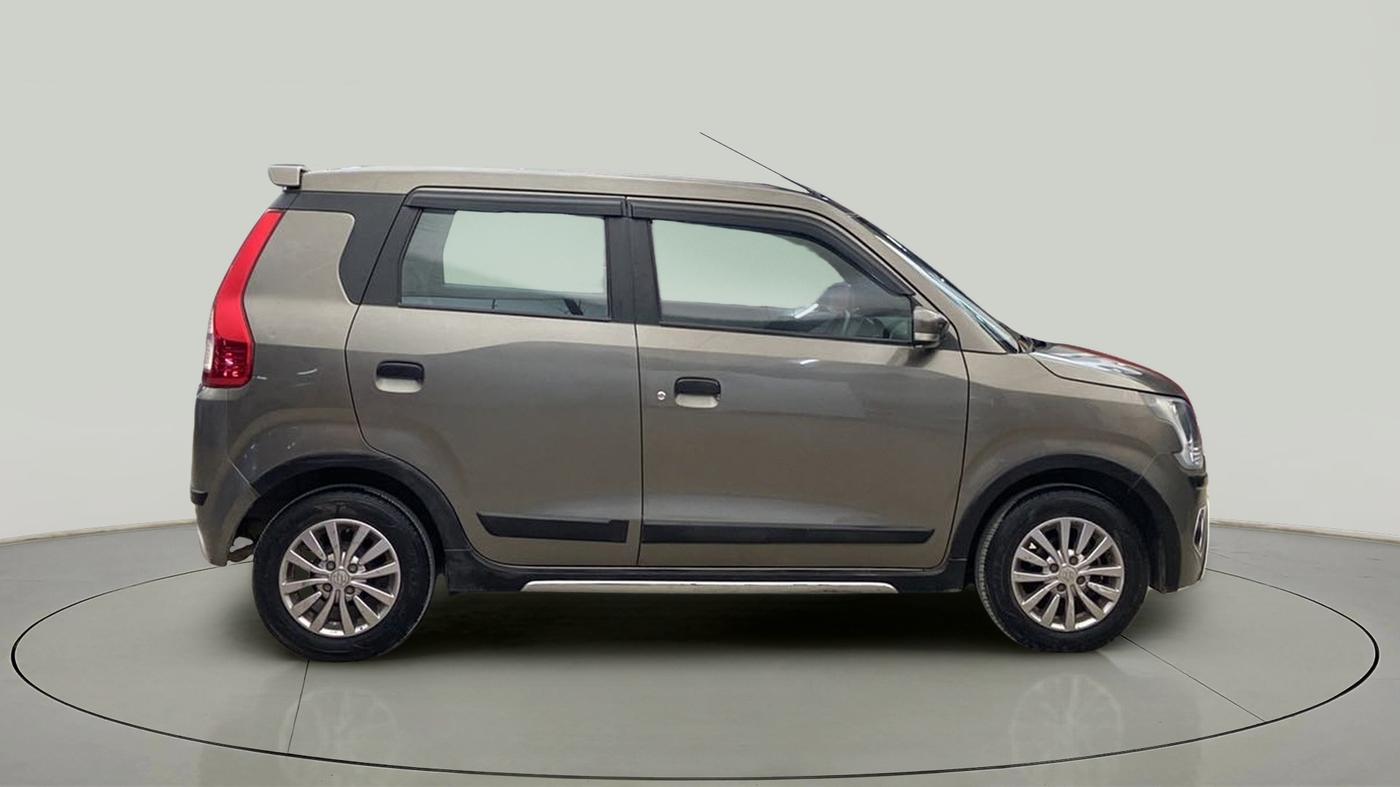 2019 Maruti New Wagon-R ZXI 1.2, Petrol, Manual, 34,898 km, Right Side View