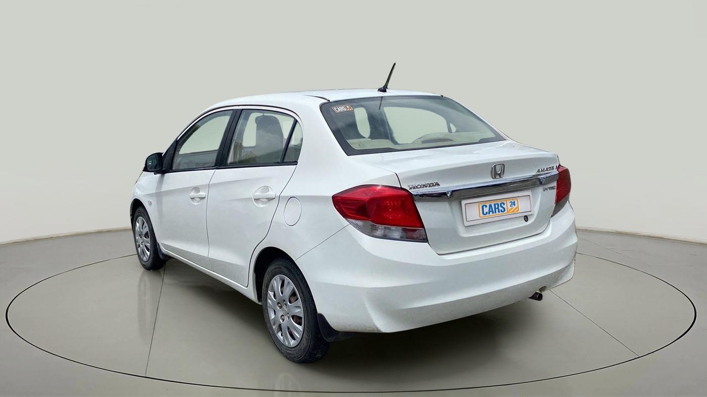 2015 Honda Amaze 1.2L I-VTEC S, Petrol, Manual, 14,995 km, Left Back Diagonal