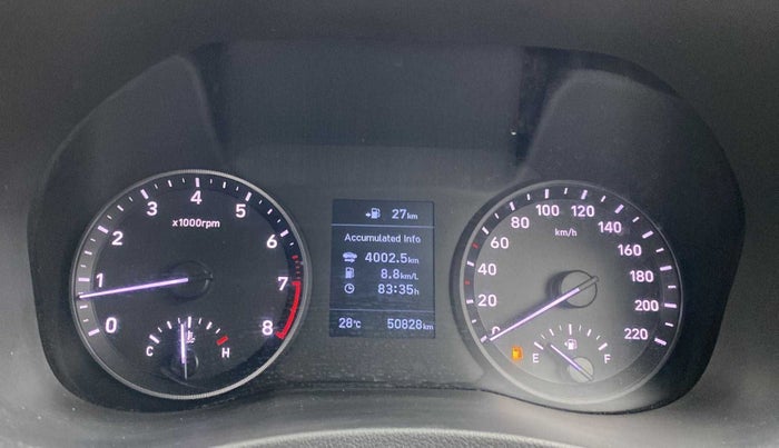 2019 Hyundai Verna 1.6 VTVT SX, Petrol, Manual, 50,815 km, Odometer Image