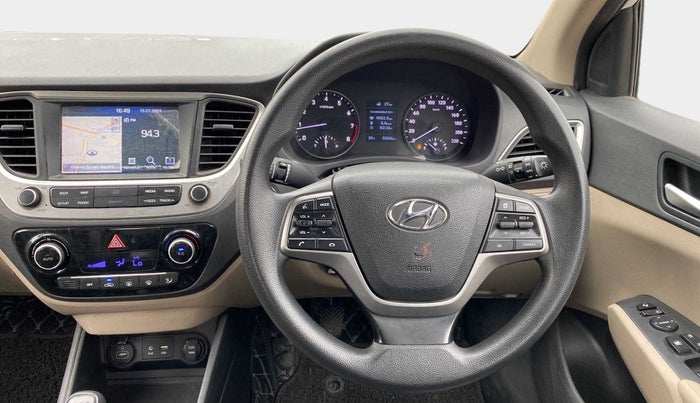 2019 Hyundai Verna 1.6 VTVT SX, Petrol, Manual, 50,815 km, Steering Wheel Close Up