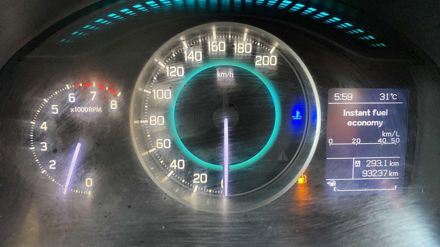 2017 Maruti IGNIS ALPHA 1.2, Petrol, Manual, 93,243 km, Odometer Image