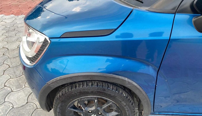 2017 Maruti IGNIS ALPHA 1.2, Petrol, Manual, 93,243 km, Left fender - Slightly dented