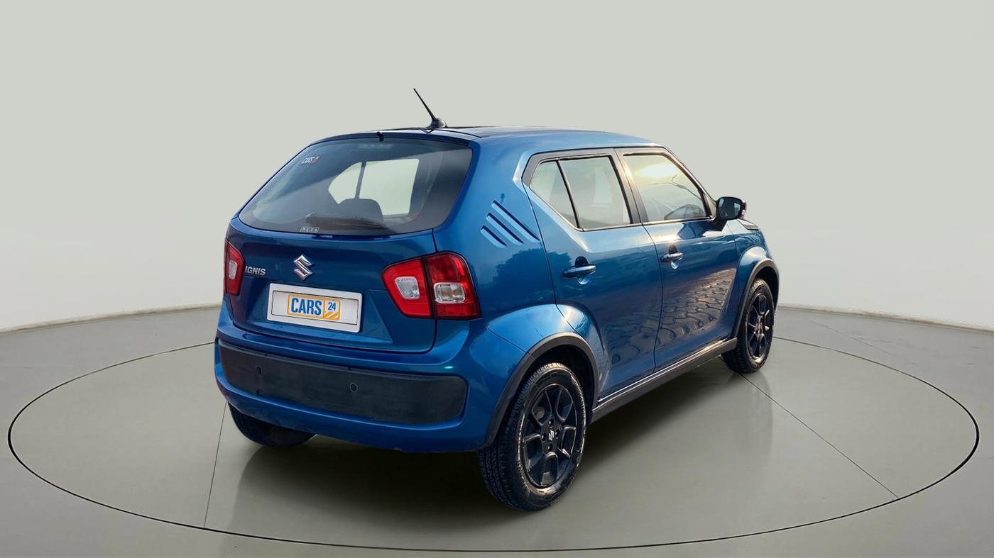2017 Maruti IGNIS ALPHA 1.2, Petrol, Manual, 93,243 km, Right Back Diagonal