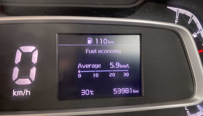 2020 KIA SONET HTK PLUS 1.2, Petrol, Manual, 53,972 km, Odometer Image