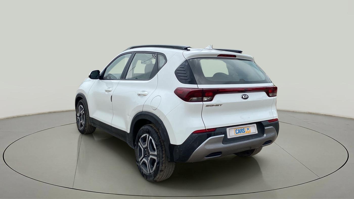 2020 KIA SONET HTK PLUS 1.2, Petrol, Manual, 53,972 km, Left Back Diagonal