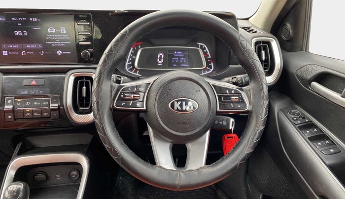2020 KIA SONET HTK PLUS 1.2, Petrol, Manual, 53,972 km, Steering Wheel Close Up