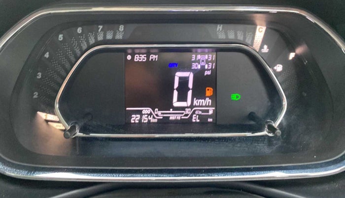 2022 Tata NEXON XZ PLUS (PREMIUM) PETROL, Petrol, Manual, 22,121 km, Odometer Image