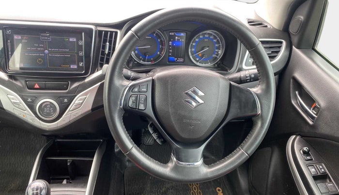 2018 Maruti Baleno ALPHA PETROL 1.2, Petrol, Manual, 44,284 km, Steering Wheel Close Up