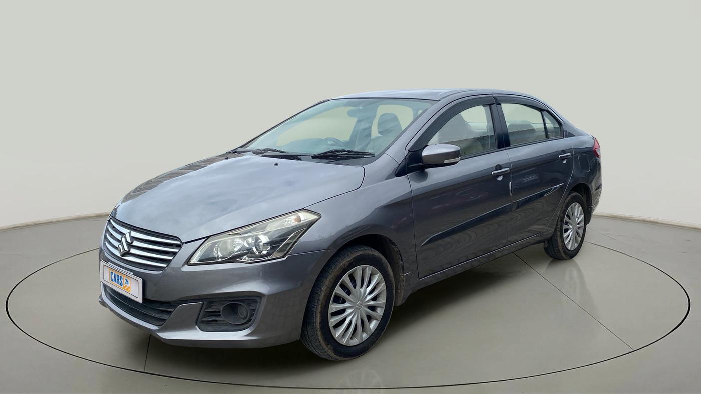 2017 Maruti Ciaz SIGMA 1.4 MT PETROL, Petrol, Manual, 51,904 km, Left Front Diagonal