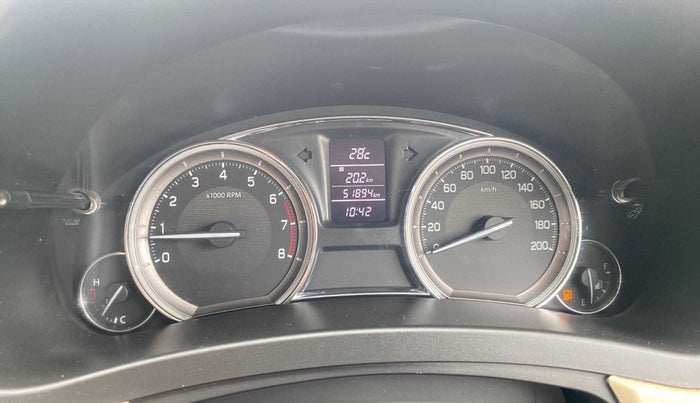 2017 Maruti Ciaz SIGMA 1.4 MT PETROL, Petrol, Manual, 51,904 km, Odometer Image