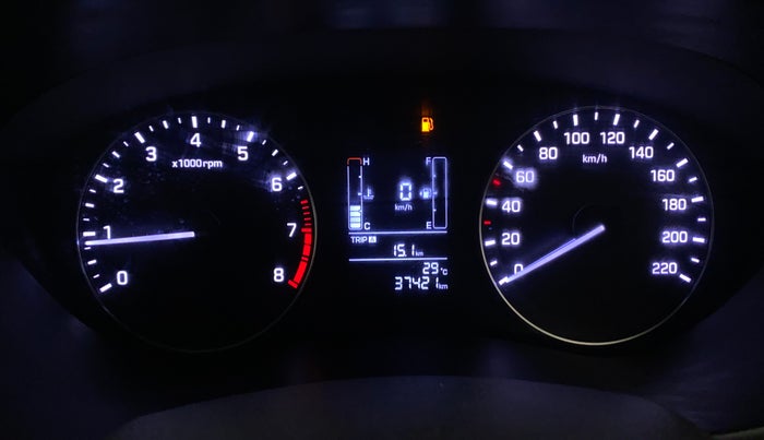 2017 Hyundai Elite i20 ASTA 1.2, Petrol, Manual, 37,421 km, Odometer Image
