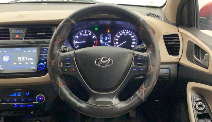 2017 Hyundai Elite i20 ASTA 1.2, Petrol, Manual, 37,421 km, Steering Wheel Close Up