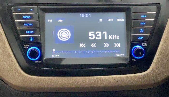 2017 Hyundai Elite i20 ASTA 1.2, Petrol, Manual, 37,421 km, Infotainment System