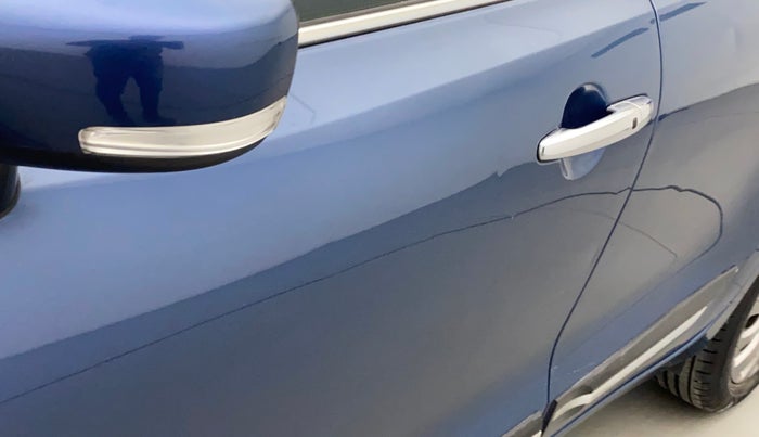 2018 Maruti Baleno ALPHA PETROL 1.2, Petrol, Manual, 71,338 km, Front passenger door - Slightly dented