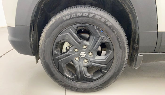 2023 Maruti BREZZA ZXI SMART HYBRID , Petrol, Manual, 9,142 km, Left Front Wheel