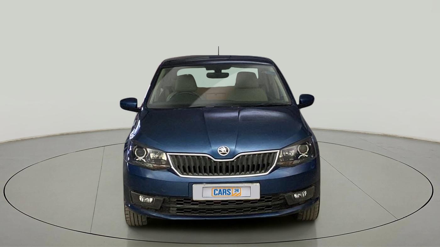 2017 Skoda Rapid AMBITION 1.6 MPI AT, Petrol, Automatic, 1,00,001 km, Front