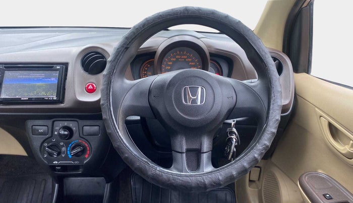 2013 Honda Amaze 1.5L I-DTEC EX, Diesel, Manual, 74,060 km, Steering Wheel Close Up
