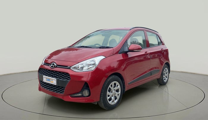 2017 Hyundai Grand i10 SPORTZ (O) 1.2 KAPPA VTVT, Petrol, Manual, 32,674 km, Left Front Diagonal