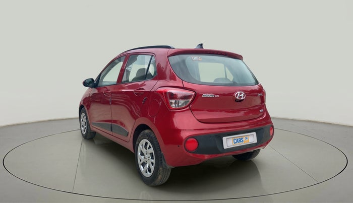 2017 Hyundai Grand i10 SPORTZ (O) 1.2 KAPPA VTVT, Petrol, Manual, 32,674 km, Left Back Diagonal