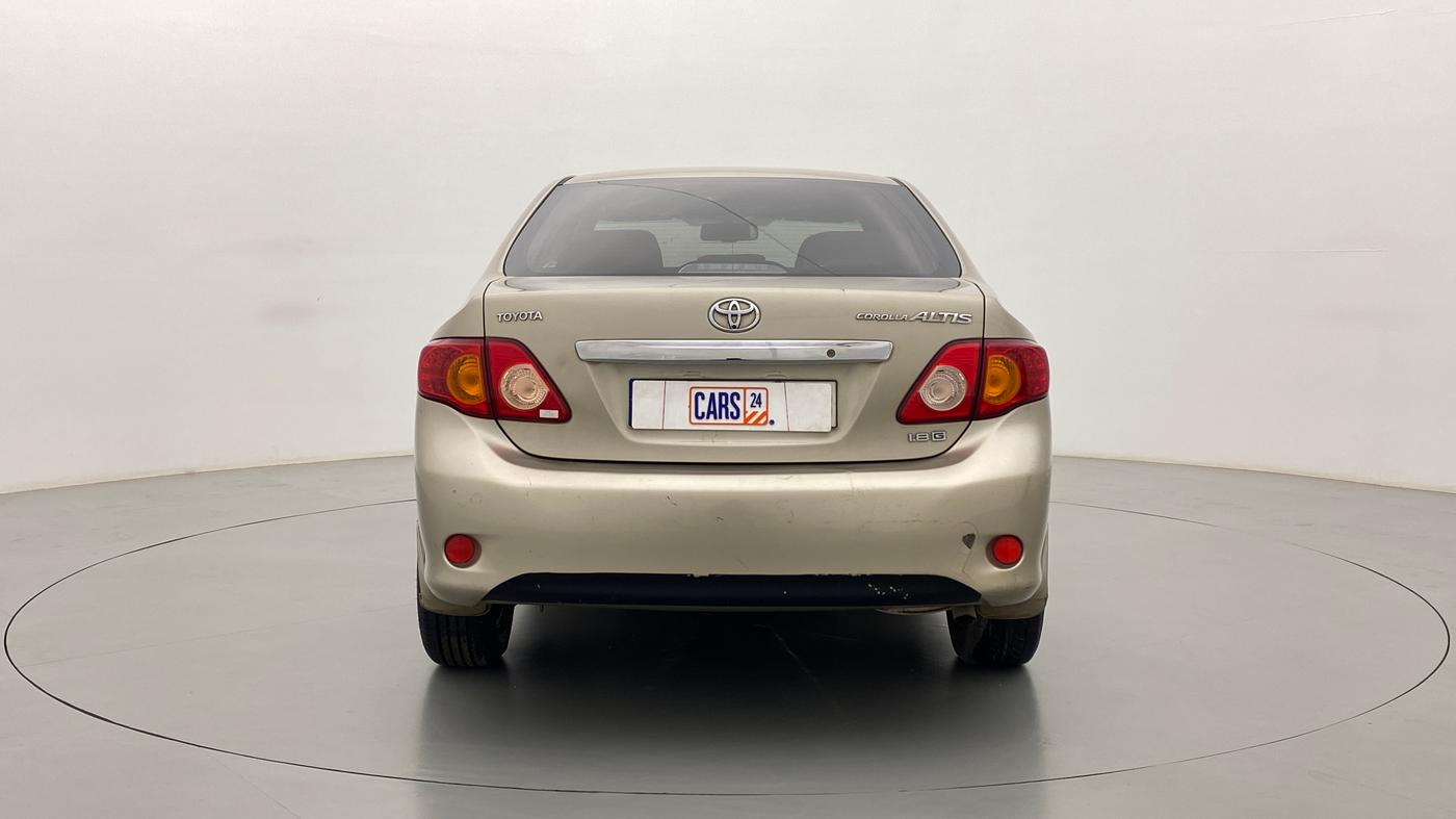 2010 Toyota Corolla Altis 1.8 G, Petrol, Manual, 87,478 km, Back/Rear