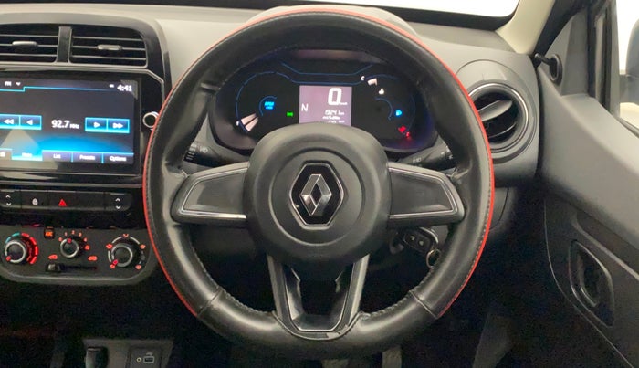 2021 Renault Kwid RXT 1.0 AMT (O), Petrol, Automatic, 19,532 km, Steering Wheel Close Up