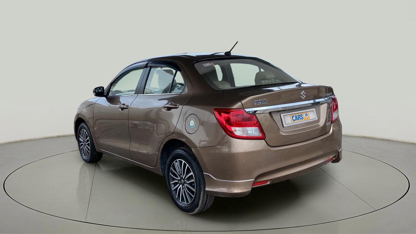 2017 Maruti Dzire ZXI PLUS, Petrol, Manual, 65,298 km, Left Back Diagonal