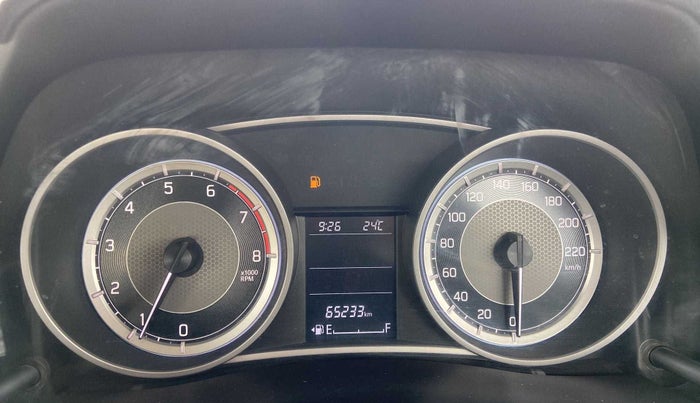 2017 Maruti Dzire ZXI PLUS, Petrol, Manual, 65,298 km, Odometer Image