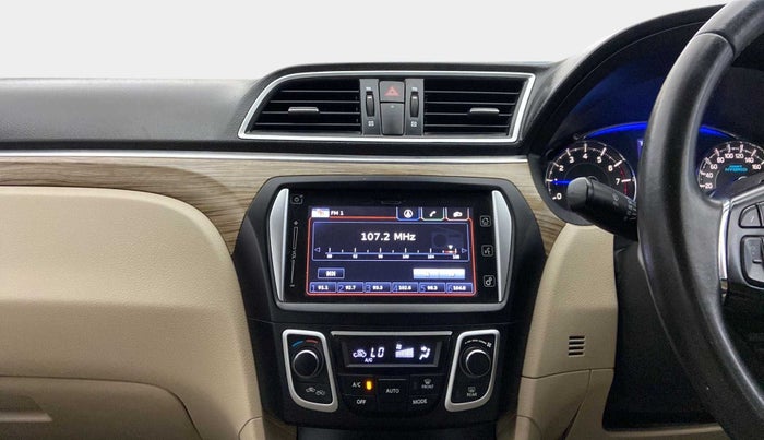 2019 Maruti Ciaz ALPHA  AT 1.5 SHVS PETROL, Petrol, Automatic, 74,232 km, Air Conditioner