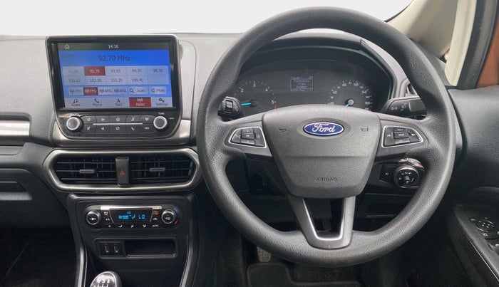 2018 Ford Ecosport TREND+ 1.5L DIESEL, Diesel, Manual, 43,718 km, Steering Wheel Close Up