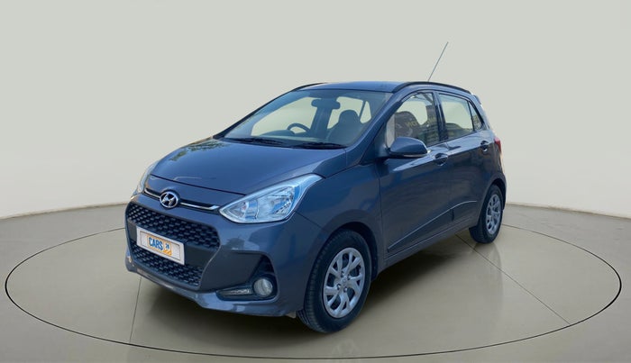 2019 Hyundai Grand i10 SPORTZ 1.2 KAPPA VTVT, Petrol, Manual, 48,926 km, Left Front Diagonal