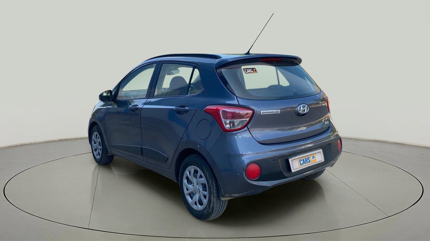 2019 Hyundai Grand i10 SPORTZ 1.2 KAPPA VTVT, Petrol, Manual, 48,926 km, Left Back Diagonal